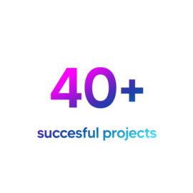 We have accomplished more than 40 successful projects