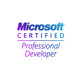 Microsoft Certified - Professional Developer